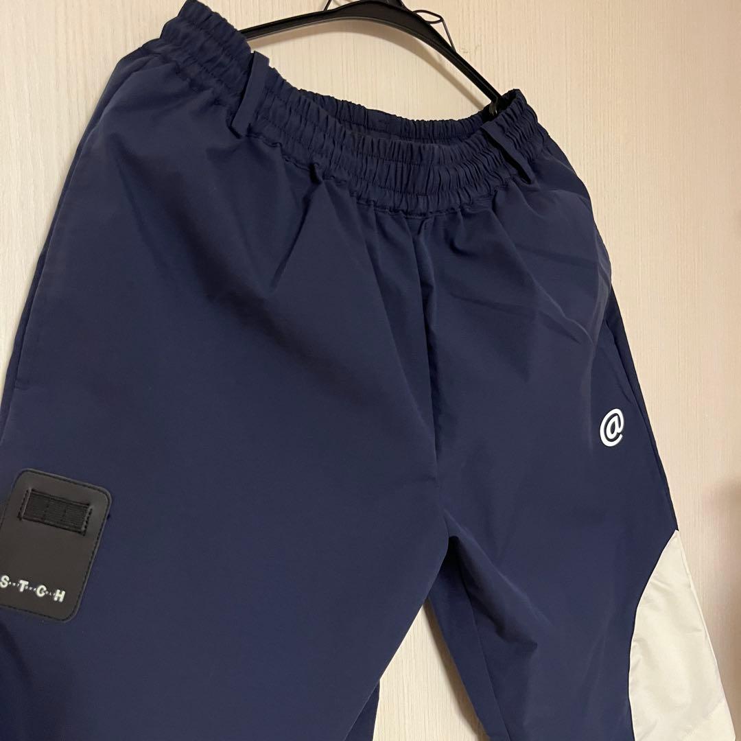 ANTIQUA GOLF×STCH 配色プルオーバー セットアップ ゴルフ 上下