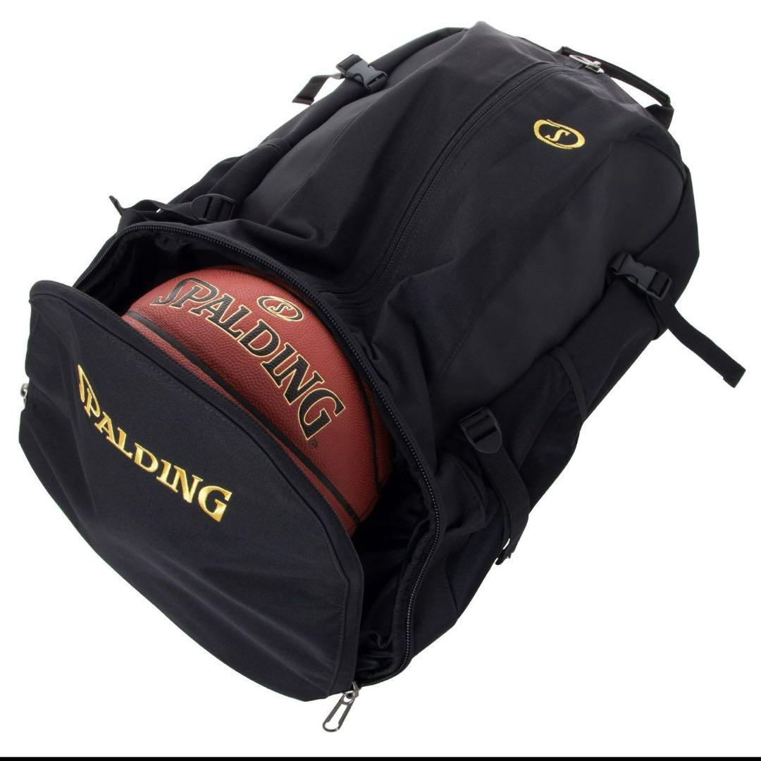 【SPALDING】スポルディング バスケ リュック バックパック ゴールド