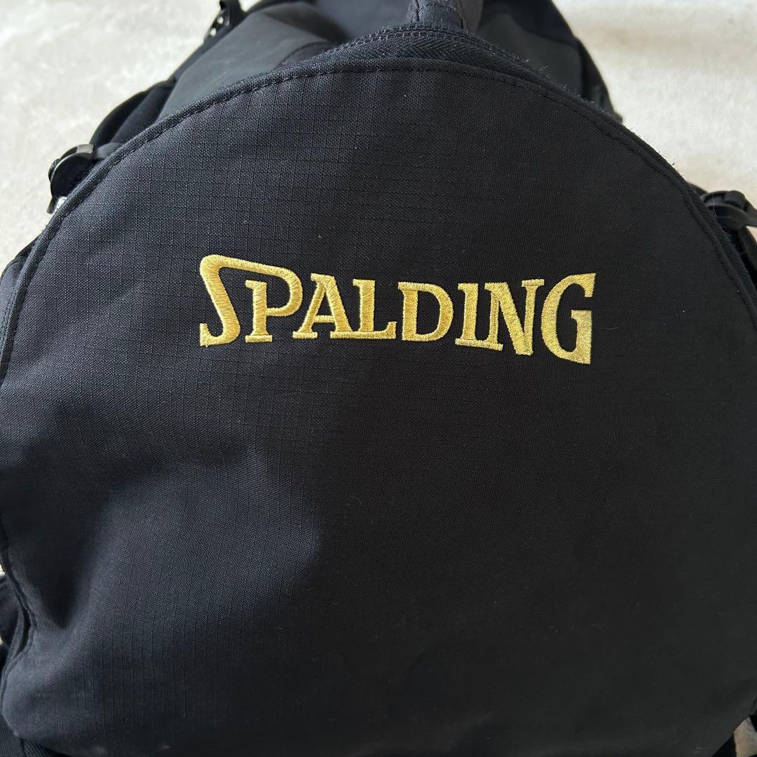 【SPALDING】スポルディング バスケ リュック バックパック ゴールド