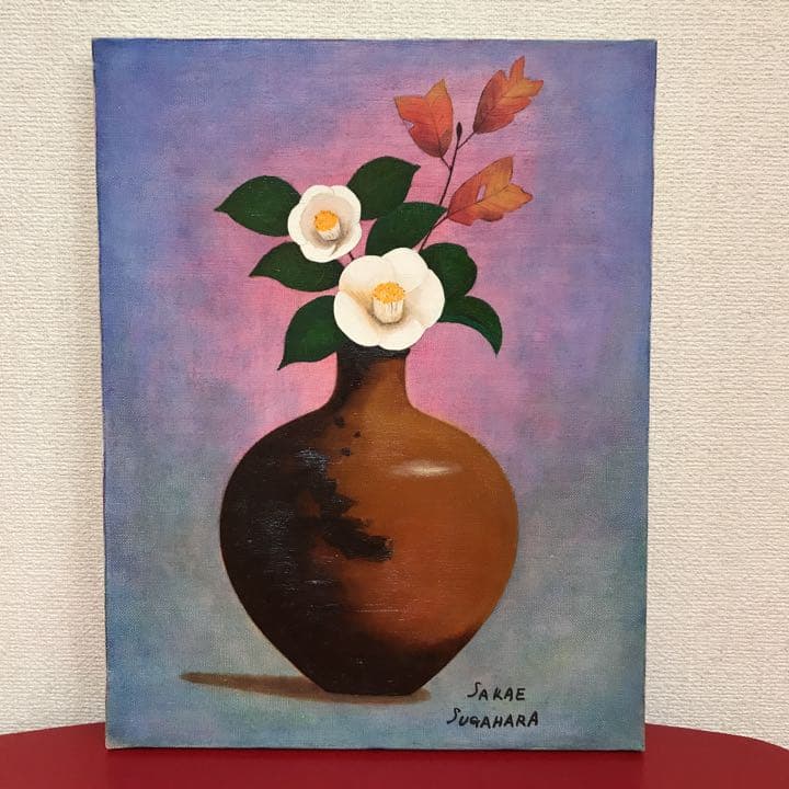 額入り油絵14(F6サイズ)