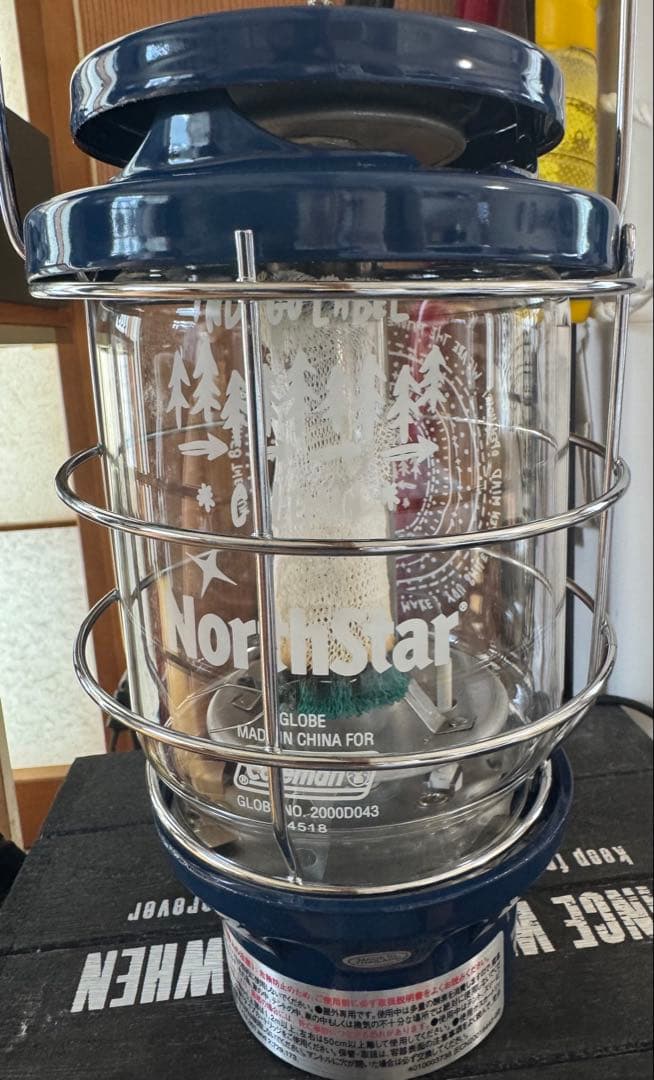 コールマン　インディゴレーベル　ノーススター2500 ランタン　1回のみ使用。