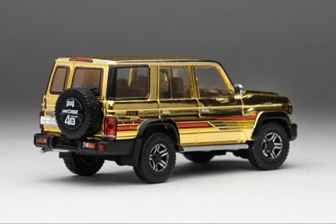ランドクルーザー 70 アラブ仕様　特注品　ランクル70ミニカー1/64