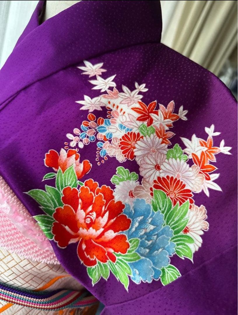 7歳七五三　着物　フルセット