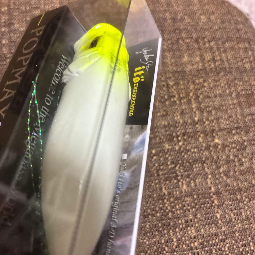 Megabass POP MAX IMPACT WHITE アメリカ　海外　限定