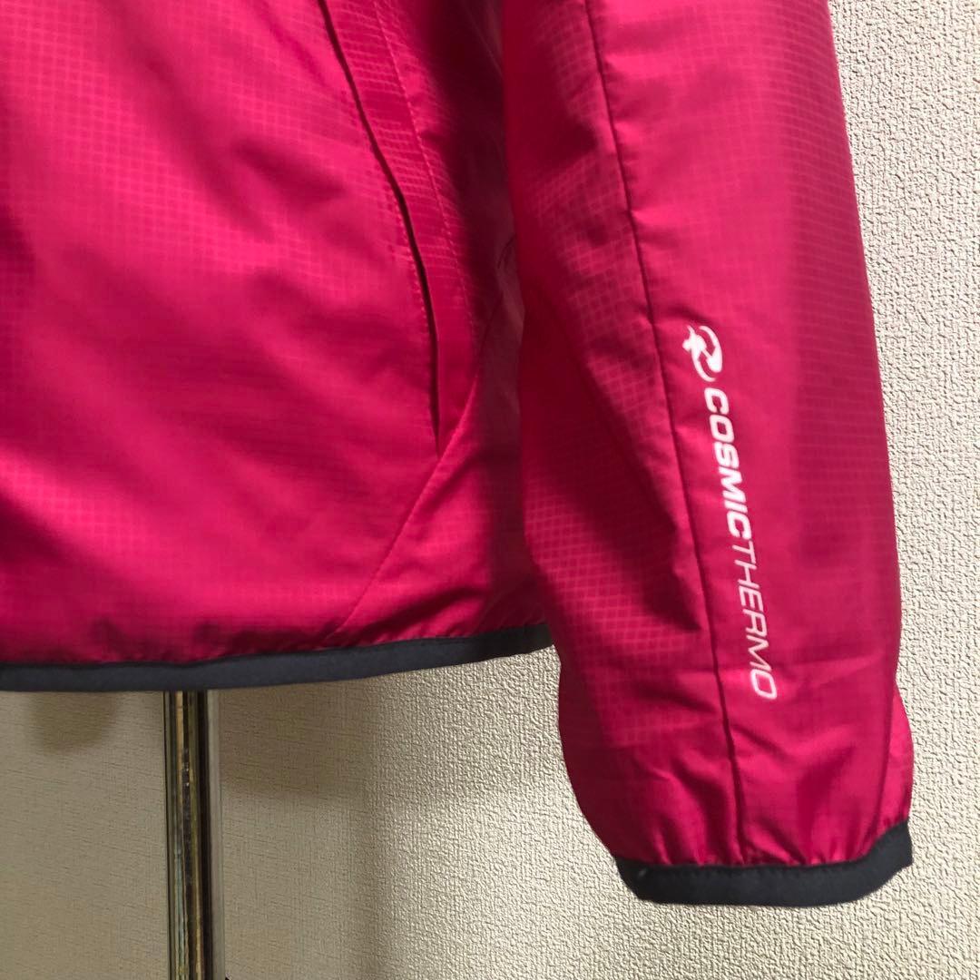 デサント★ジップアップ ジャケット 裏地メッシュ ピンク Lサイズ