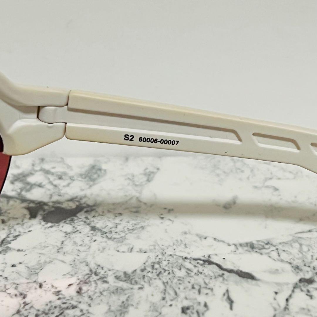 100% ワンハンドレッド サングラス S2 White HiPER Red