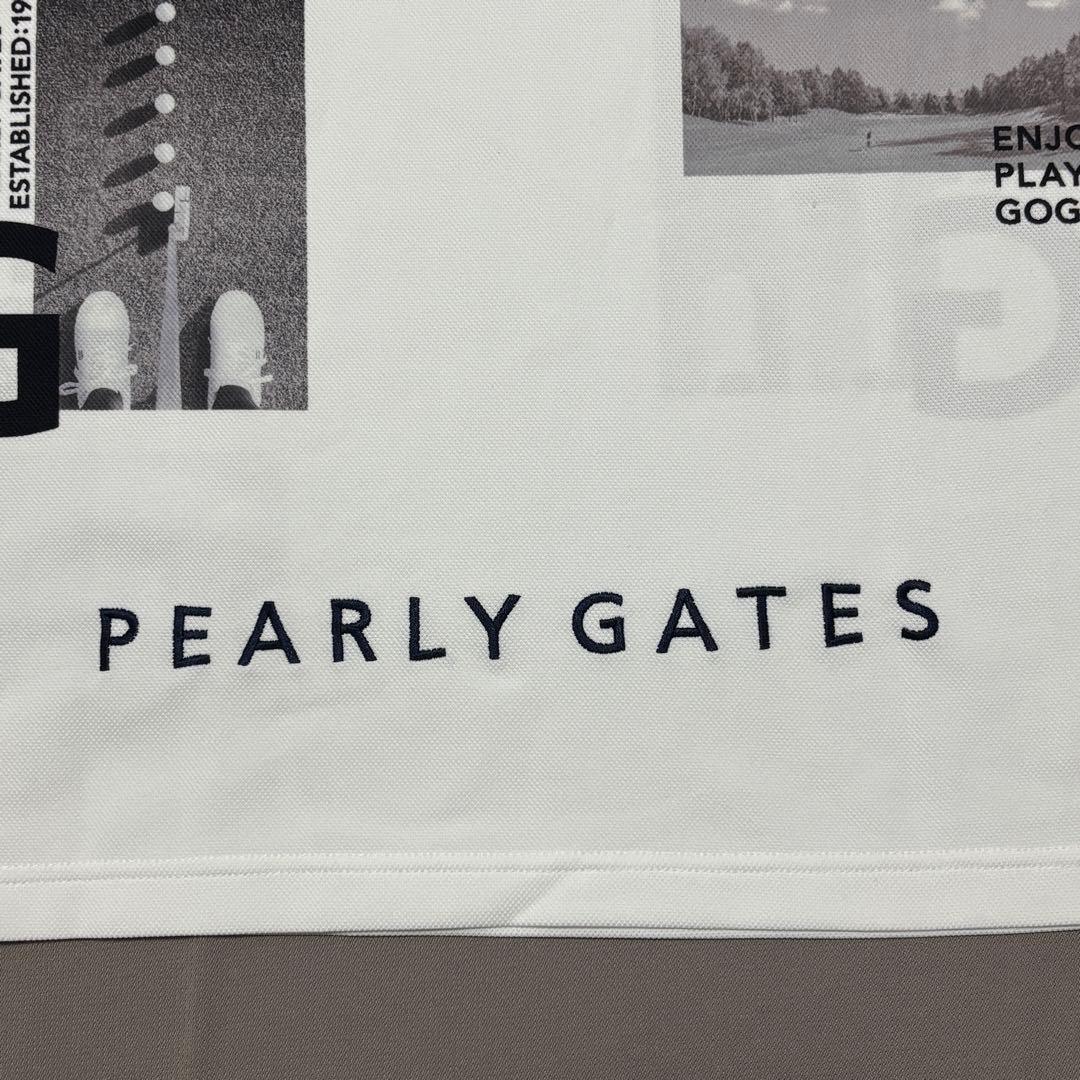 パーリーゲイツPEARLY GATES グラフィックプリントポロシャツ 6