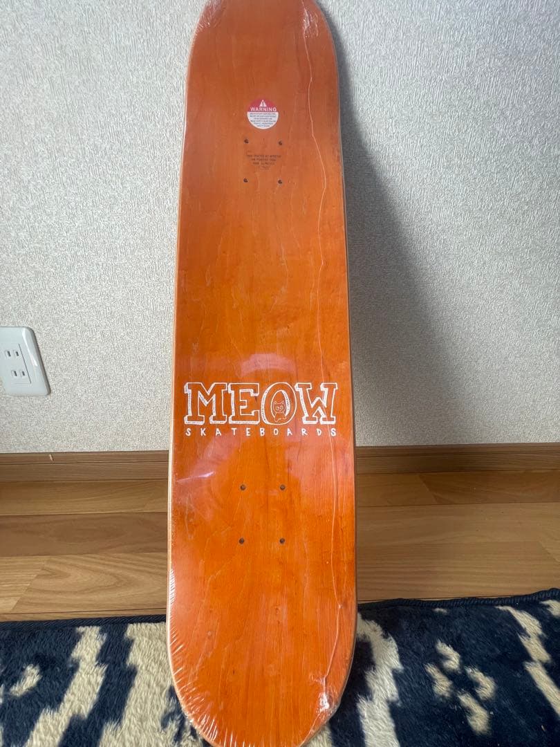 MEOW SKATEBOARDS 7.75インチデッキ スケボー　ミャオ