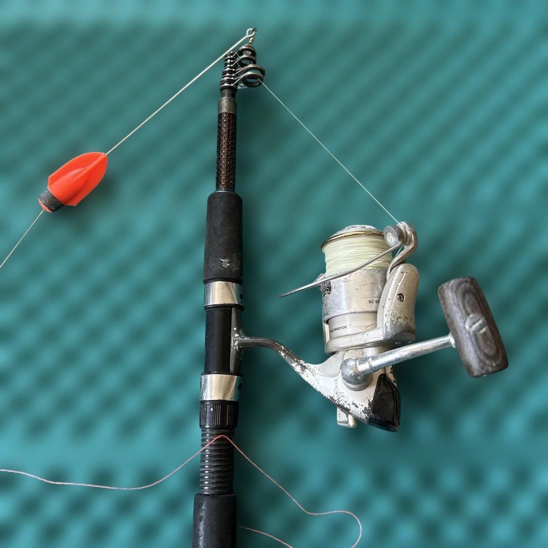 SHIMANO TWINPOWER XT リールとTIGA productロッド