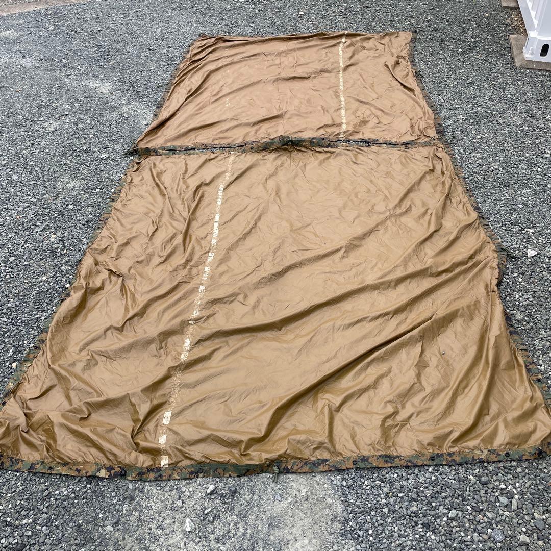 米軍実物 美品2枚セットリバーシブルフィールドタープ 4㎡ ORC製 No3,4