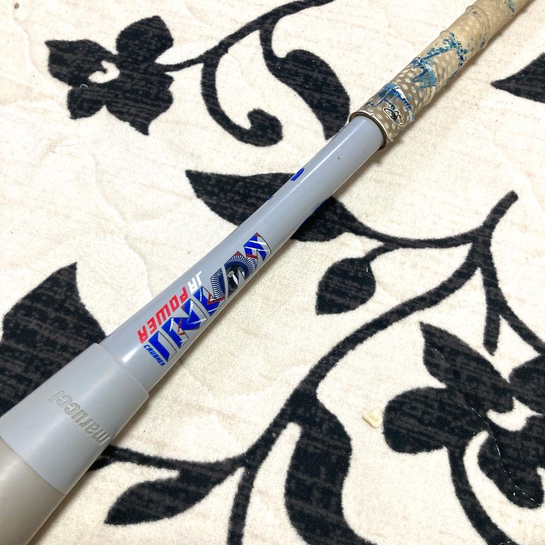 MJJSBBWJP 軟式少年用バット 78cm ワニクラッシャー　青ワニ