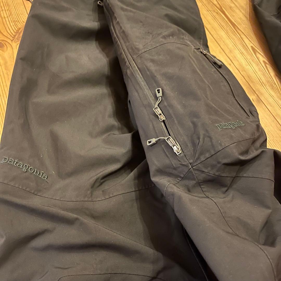patagonia パウダーボウル黒M上下　人気サイズ