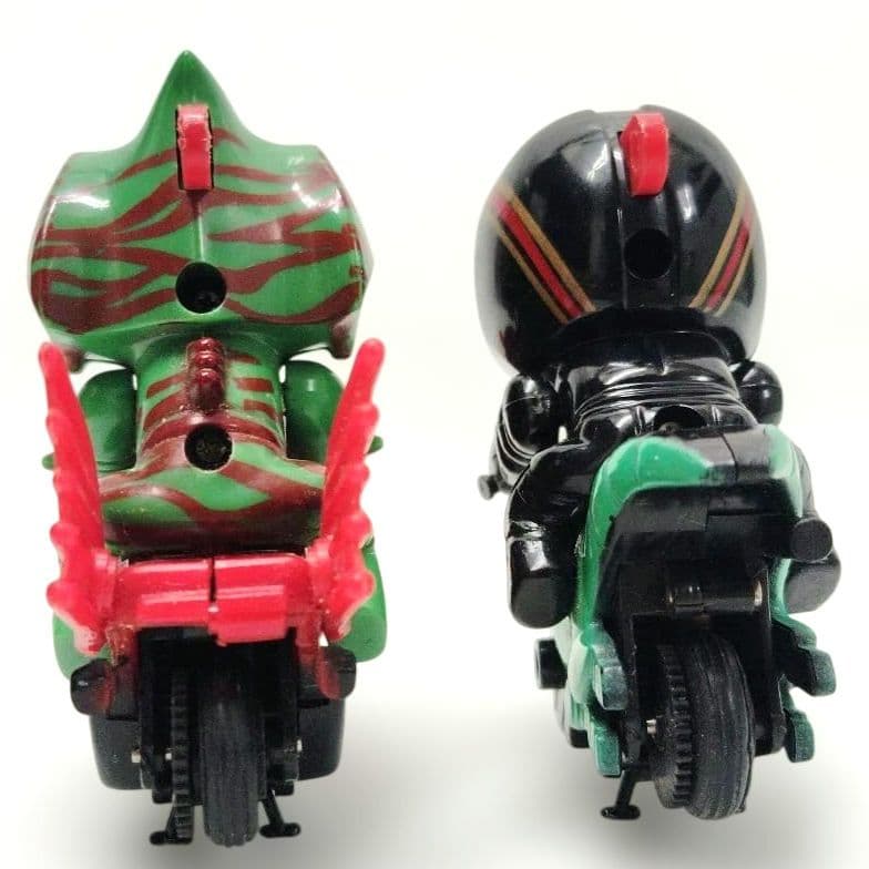【T】バンダイ 仮面ライダー倶楽部 カッとびライダー キーホルダー 2点セット
