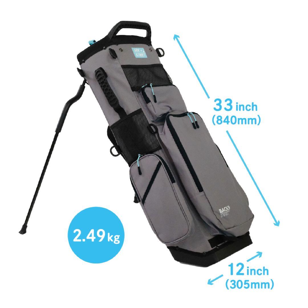 The Back9 GOLF BACK PACK キャディバック　黒