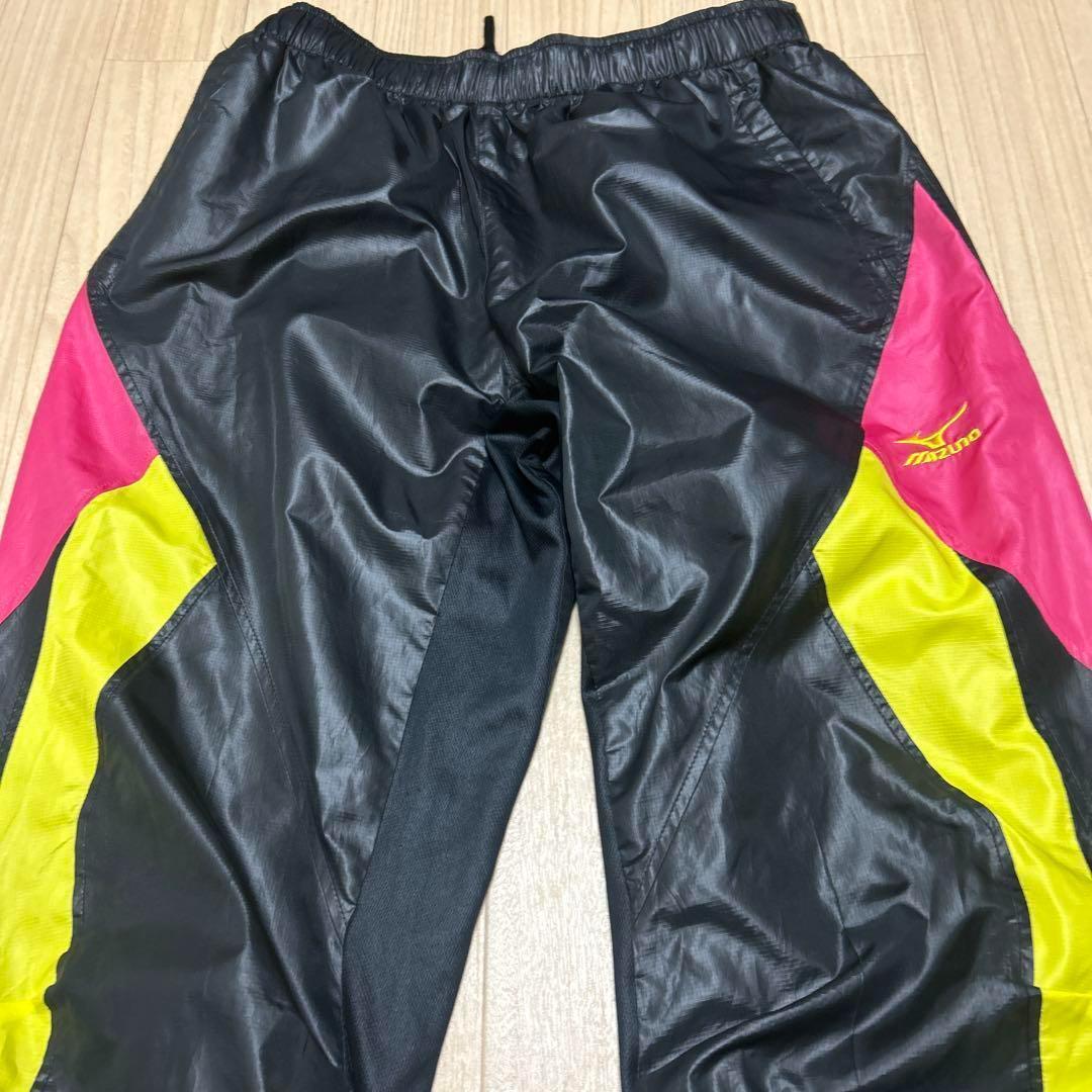 美品 ミズノ ウインドブレーカー 上下 セットアップ XLサイズ
