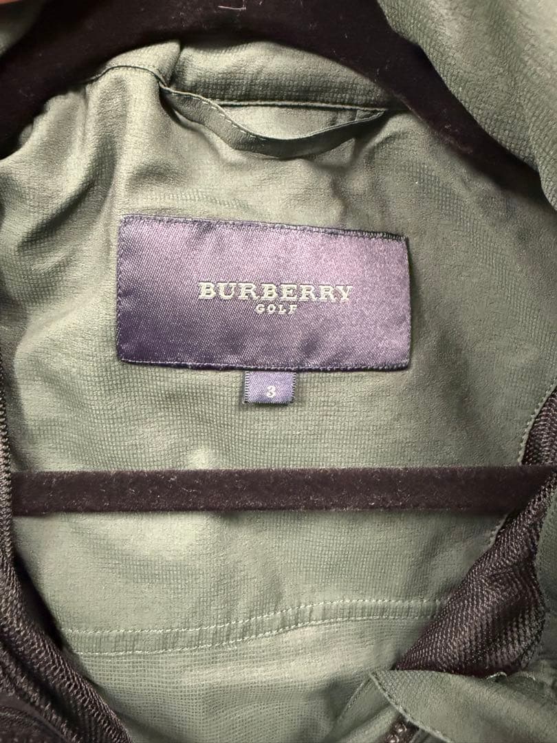 BURBERRY GOLF ダークグリーン ナイロンジャケット