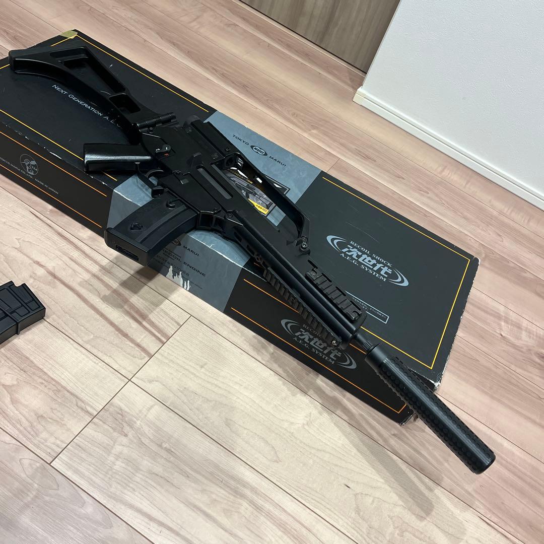 G36KA2 次世代電動ガン 5.56mm サプレッサー付き　中古品