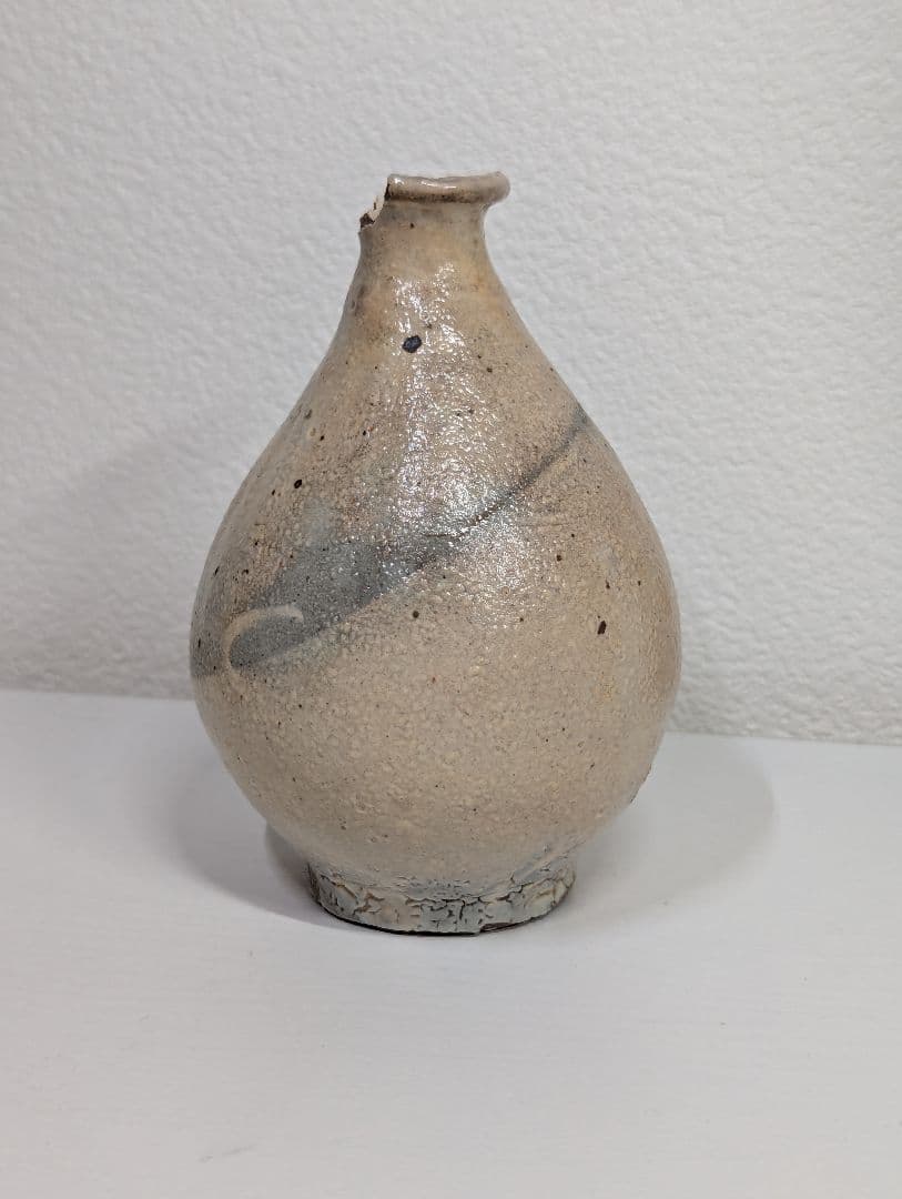杉本玄覚貞光　粉引徳利