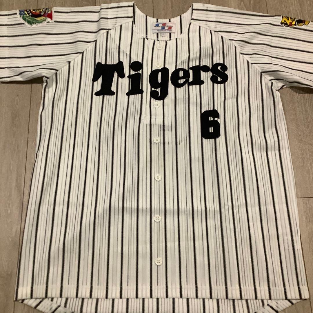 阪神タイガース　金本知憲　ユニフォーム　Lサイズ 優勝ワッペン付き