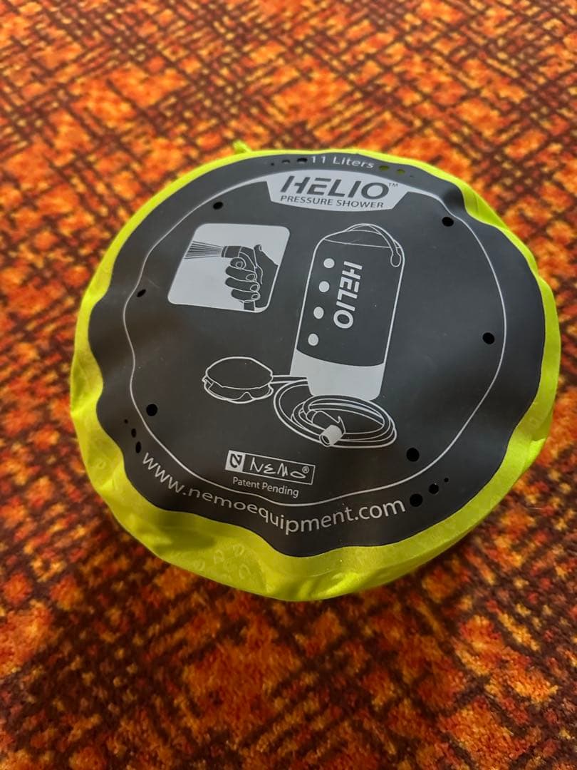 セット！新品　NEMO ヘリオポリスLX シャワーテント＆シャワー　Helio