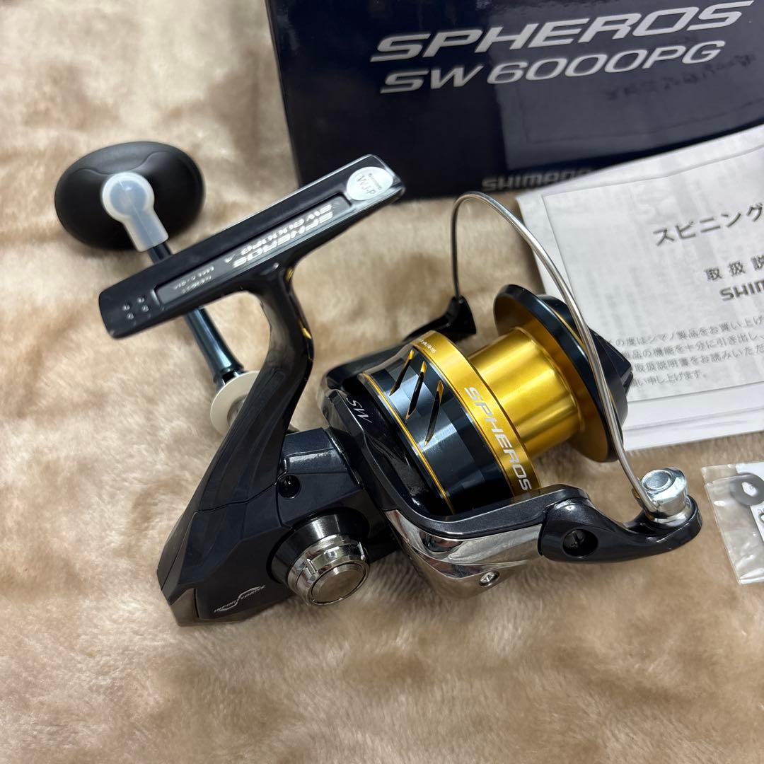【新品未使用】シマノ 21スフェロスSW6000PG「PE付」