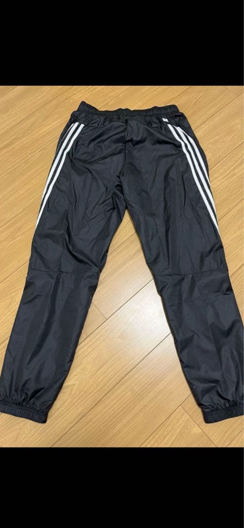 adidas ウーブンフードトラックスーツ O サイズ ウインドブレーカー