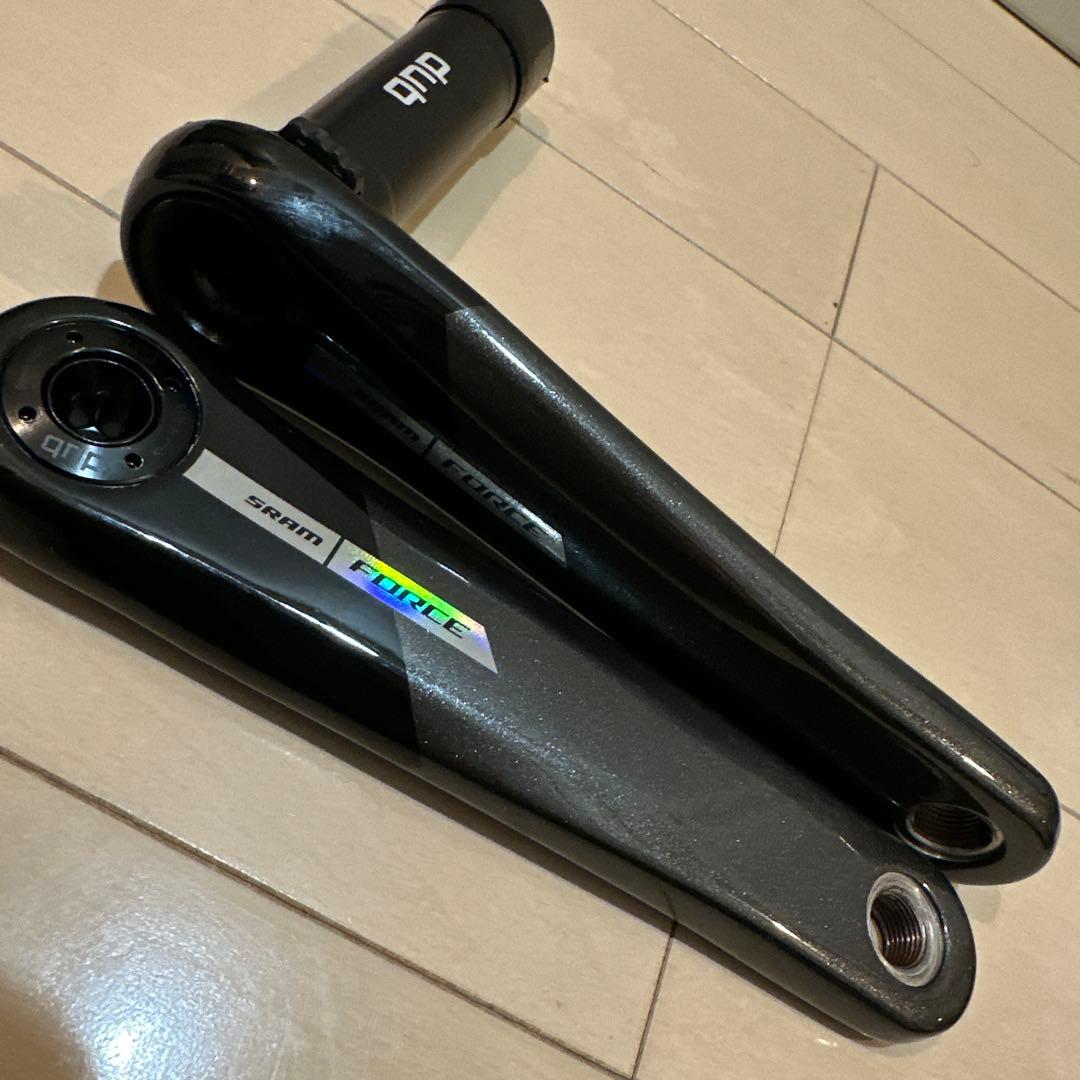 新型 SRAM FORCE AXS D2 DUB 170mm クランクアーム