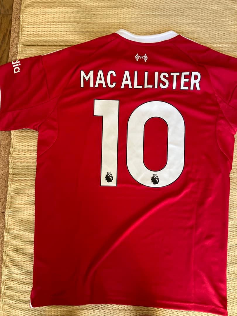 25/26 リバプール　MAC ALLISTER ユニフォーム　XL