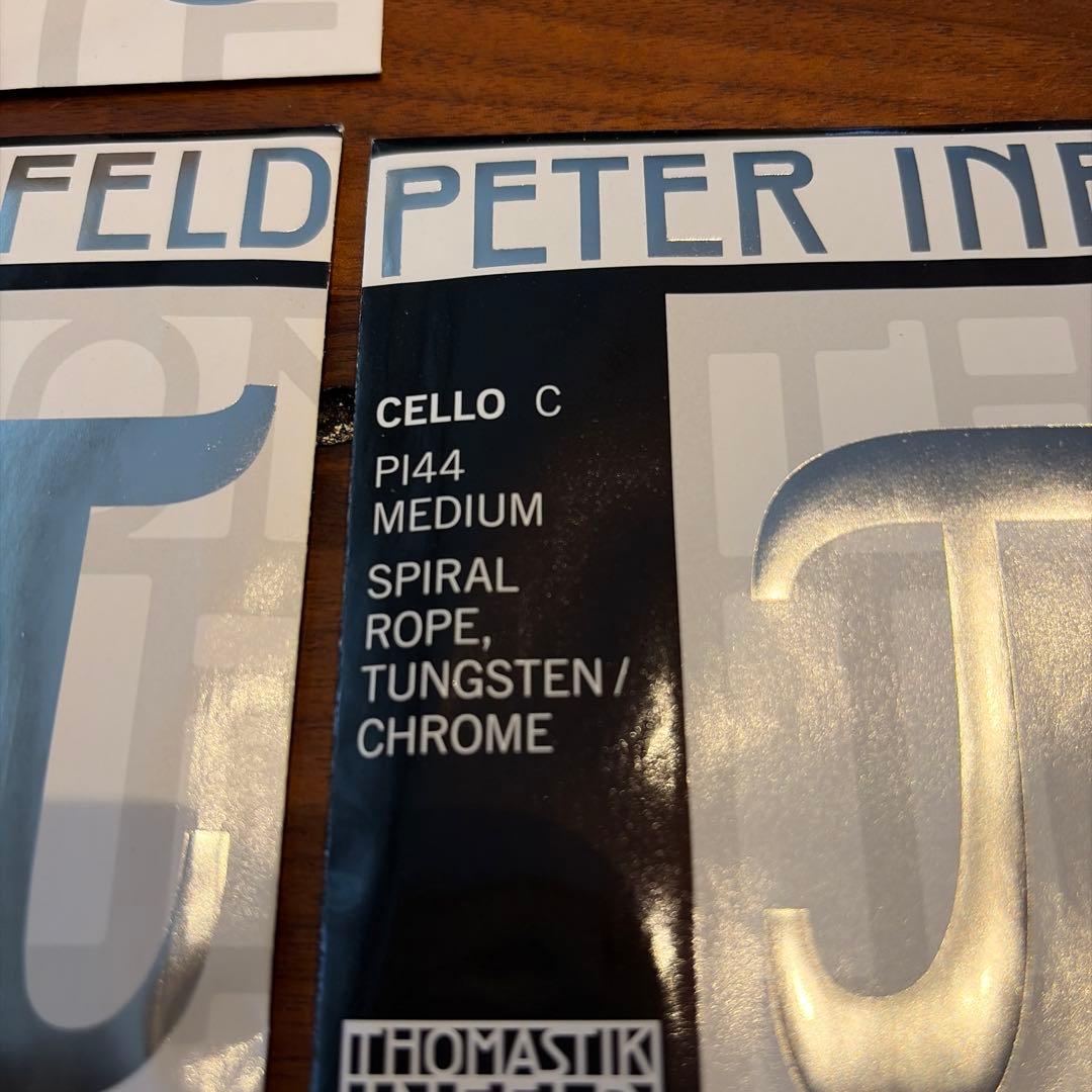 新品チェロ弦DGC線PeterInfeld(ペーターインフェルト)