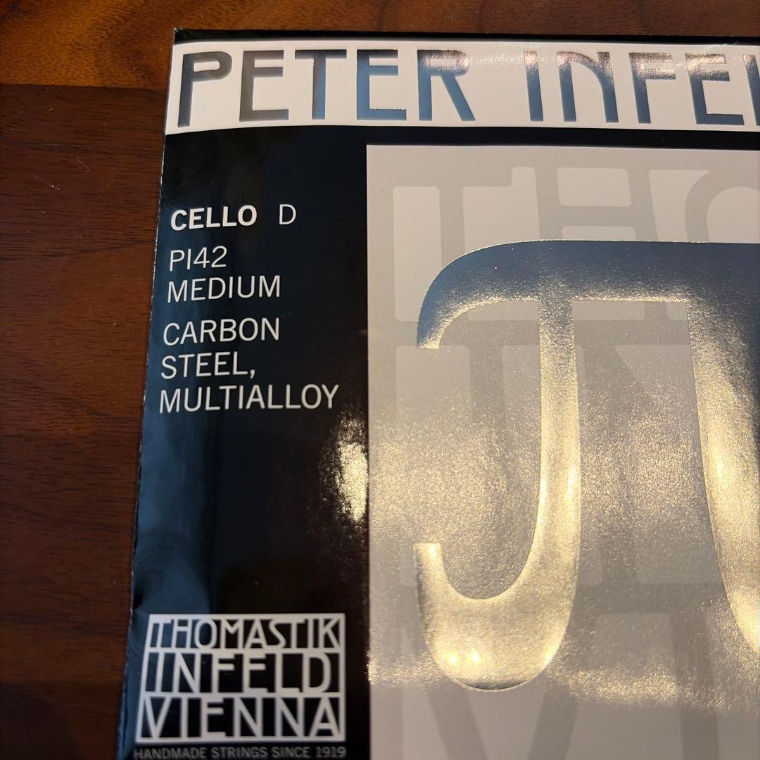 新品チェロ弦DGC線PeterInfeld(ペーターインフェルト)