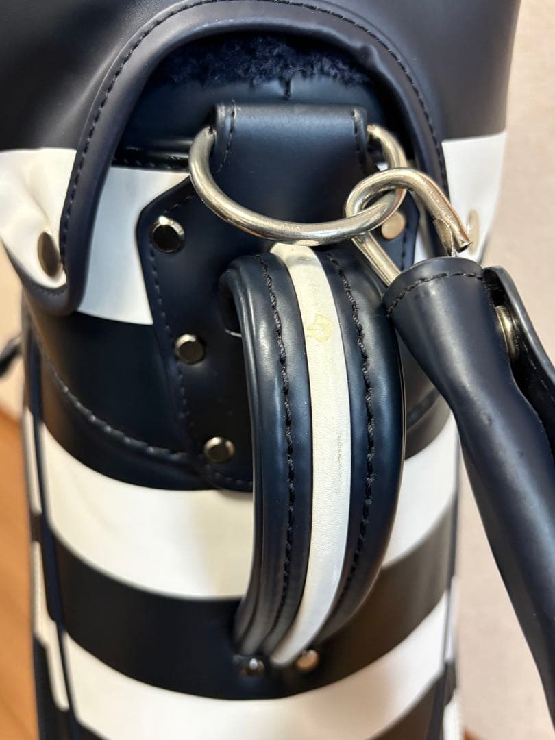 【最終価格！早い者勝ち】パーリーゲイツ　ストライプキャディーバック