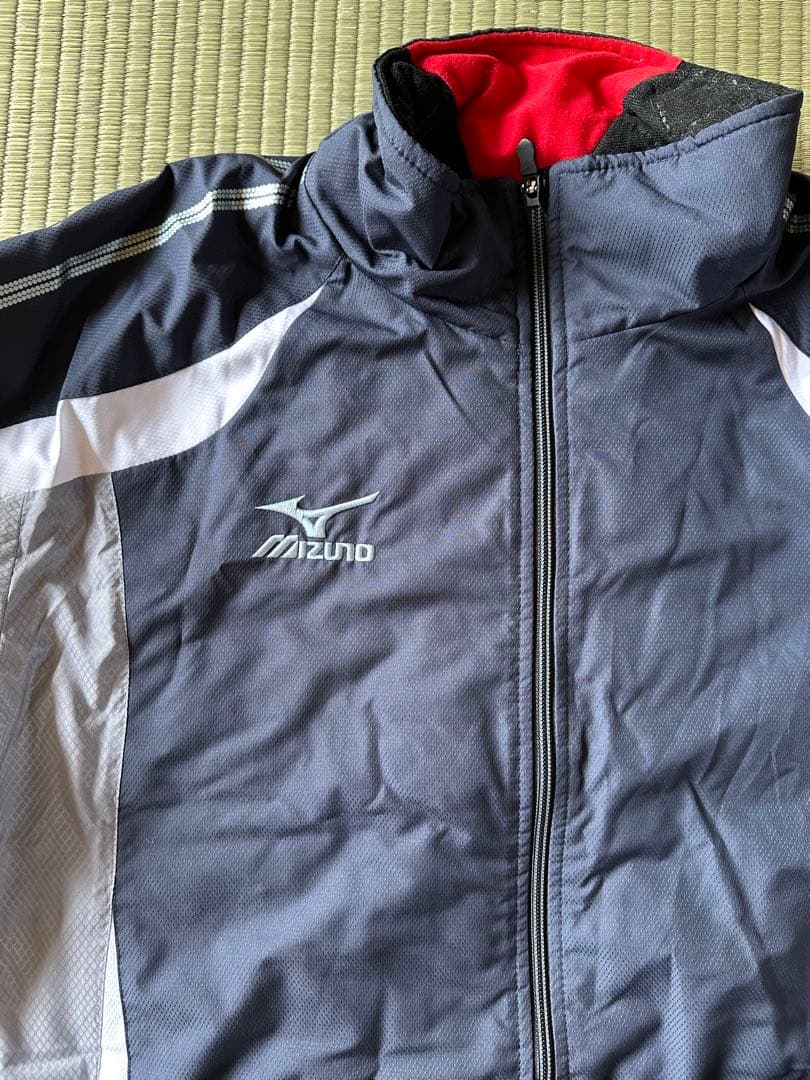 Mizuno ジャージ上下セット XOサイズ グレー