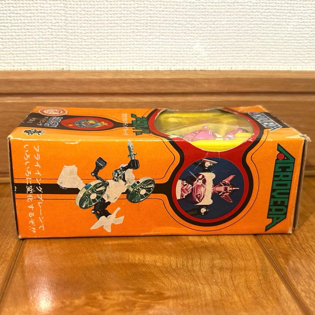 レア当時物 タカラ ミクロマン アクロイヤー A-311 マッドピンク 完全体