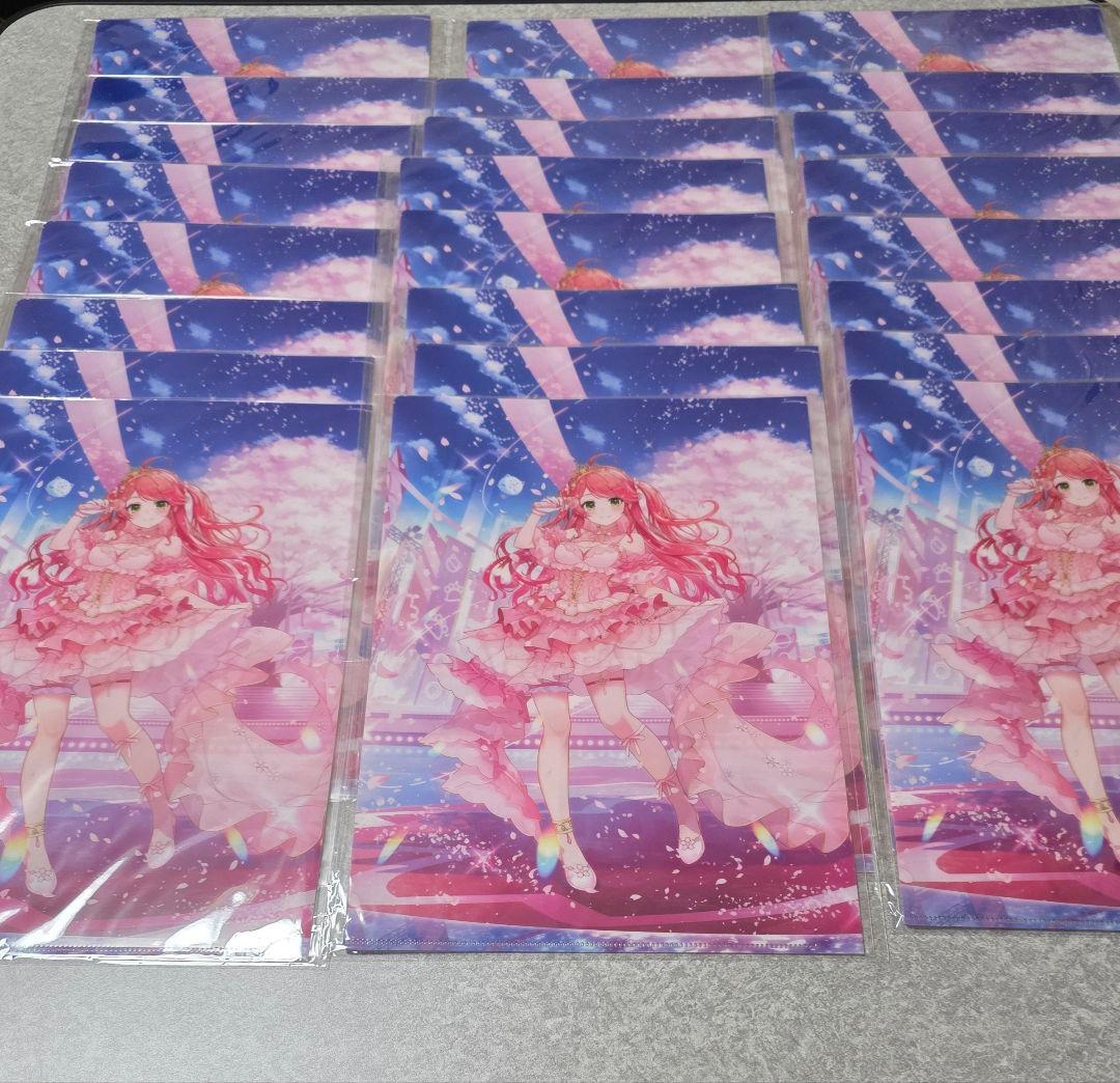 さくらみこ　flower fantasista! クリアファイル 24枚セット