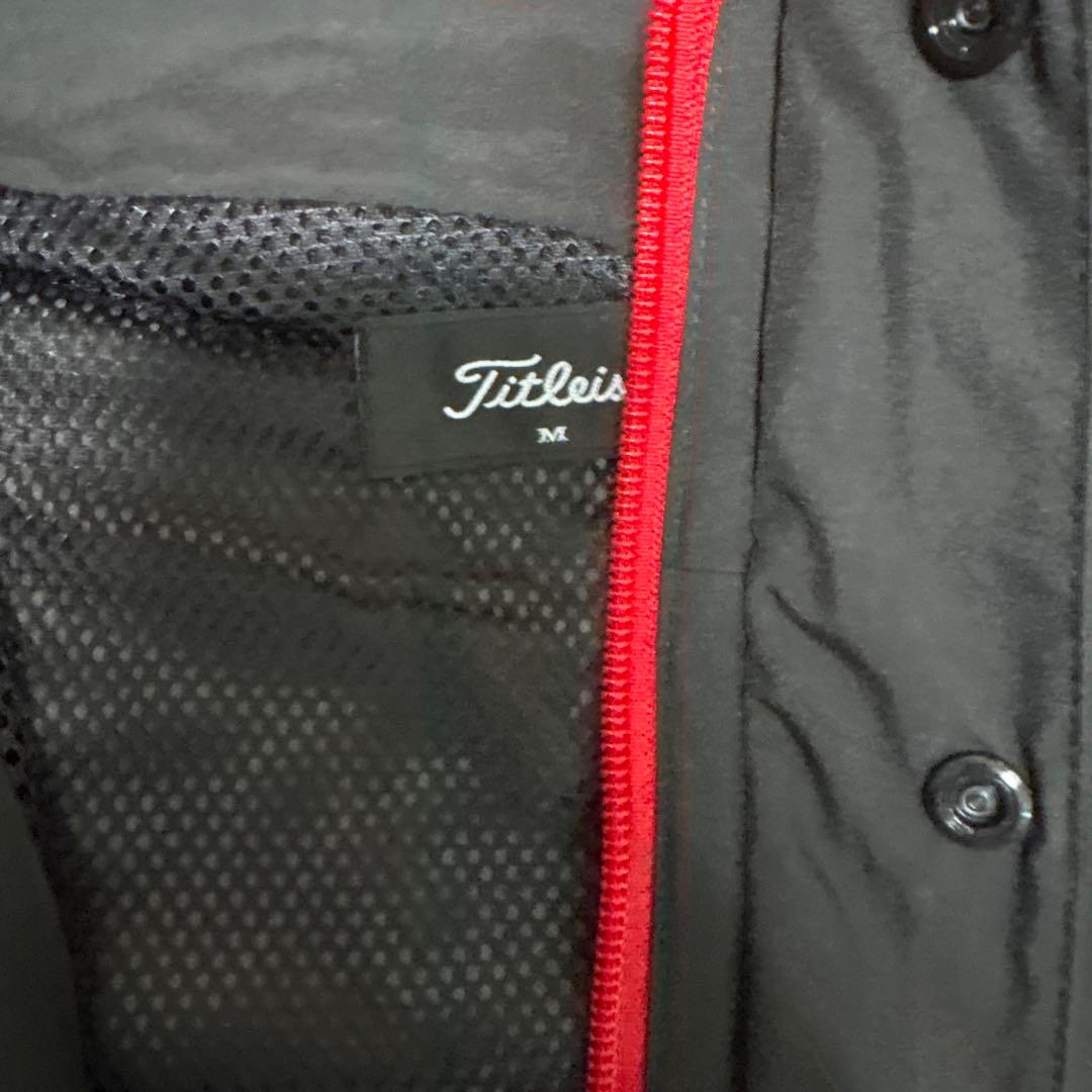 Titleist レインウェア Mサイズ ブラック　美品