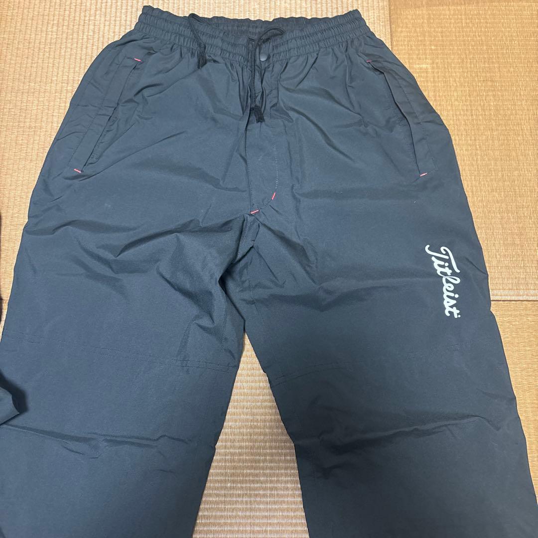 Titleist レインウェア Mサイズ ブラック　美品