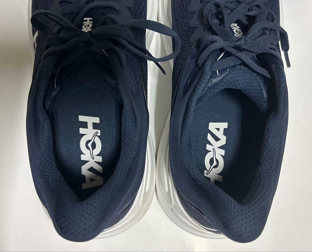 HOKA BONDI 9ボンダイ9 26.5㎝　ネイビー×ホワイト