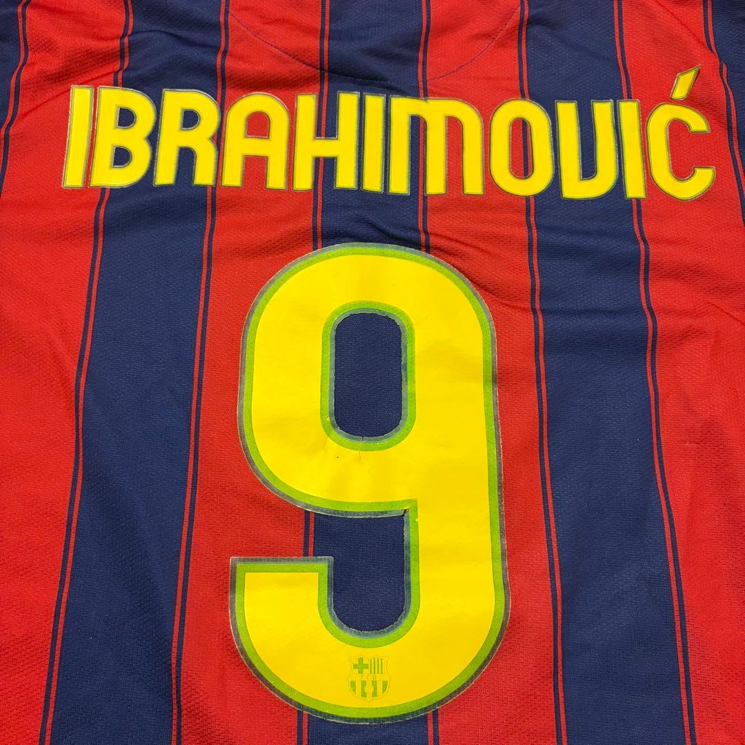 FCバルセロナ イブラヒモビッチ 9番シャツ Ibrahimović