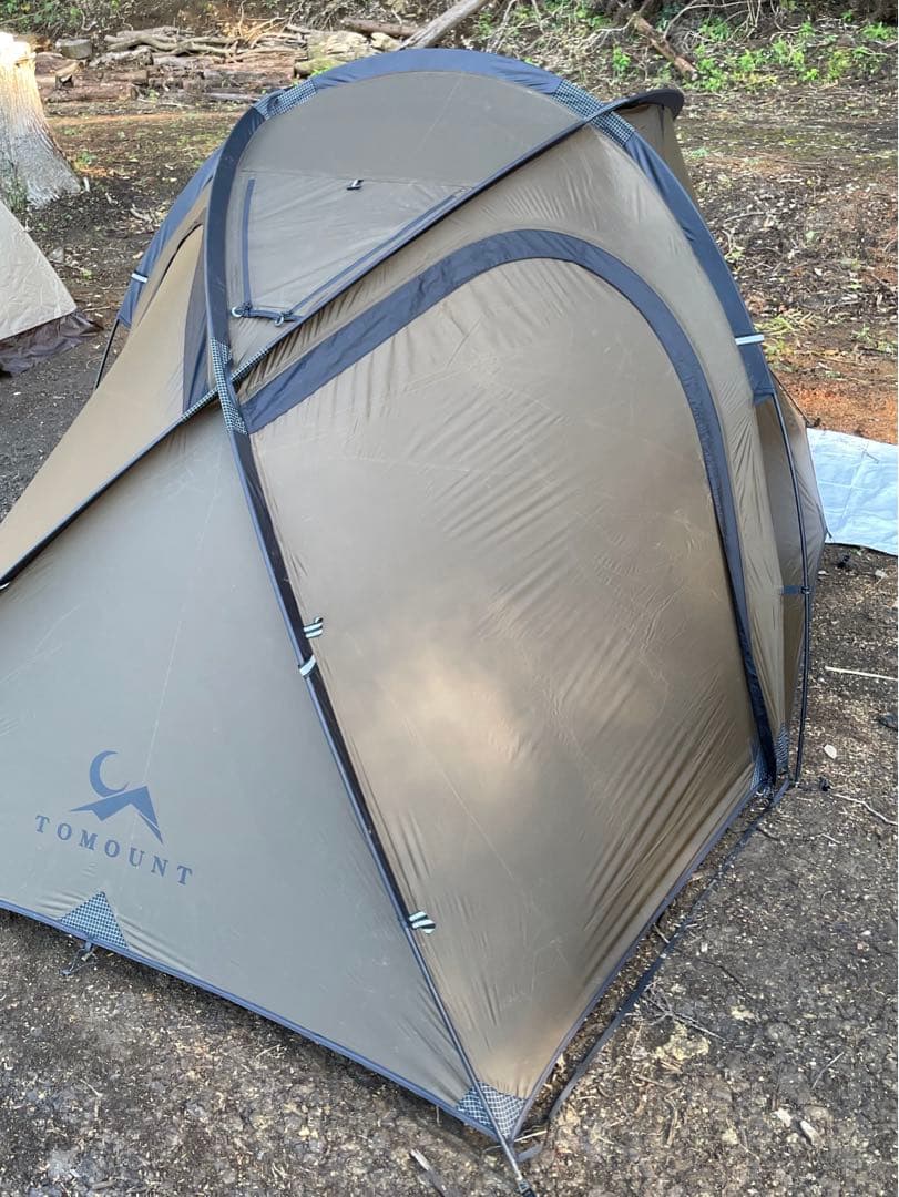 TOMOUNT ソロテント インナー付き 煙突穴PANGOLIN-TENT