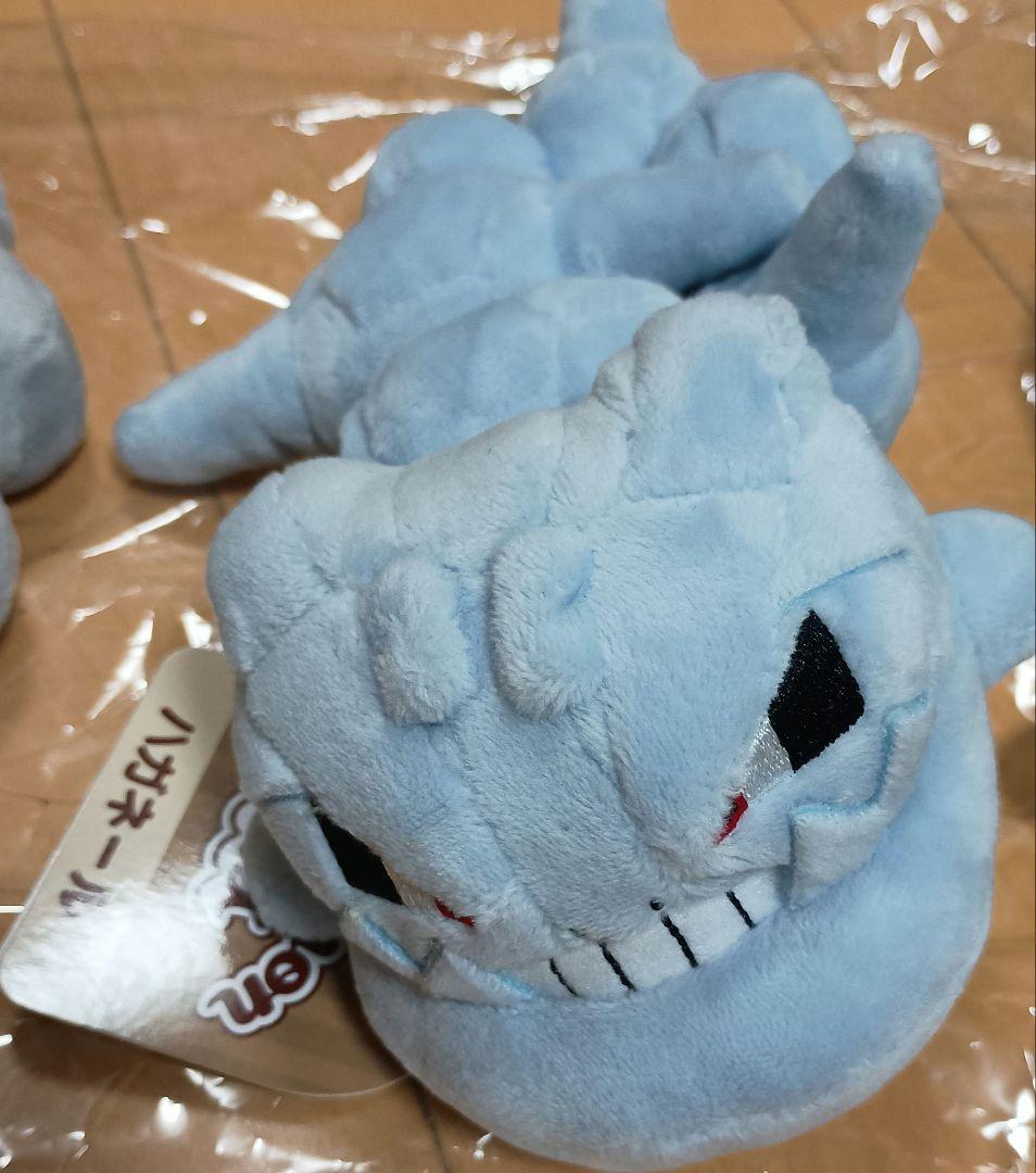 ポケモンモンスターぬいぐるみ　イワーク　ハガネール　レックウザ