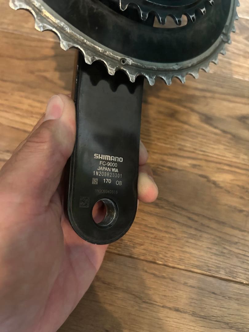 ロードバイク　シマノDURA-ACE クランクセット 50-34デュラエース
