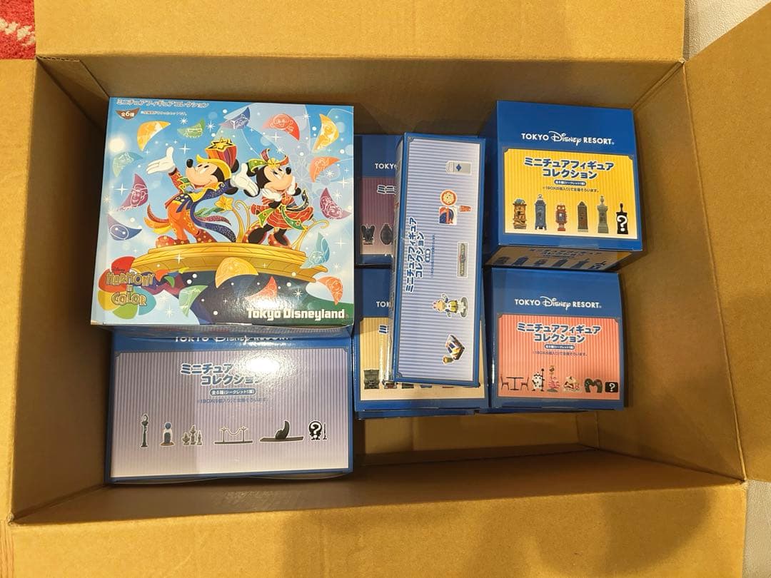 ※3/31削除 ディズニー ミニチュアフィギュアコレクション 15箱まとめ売り