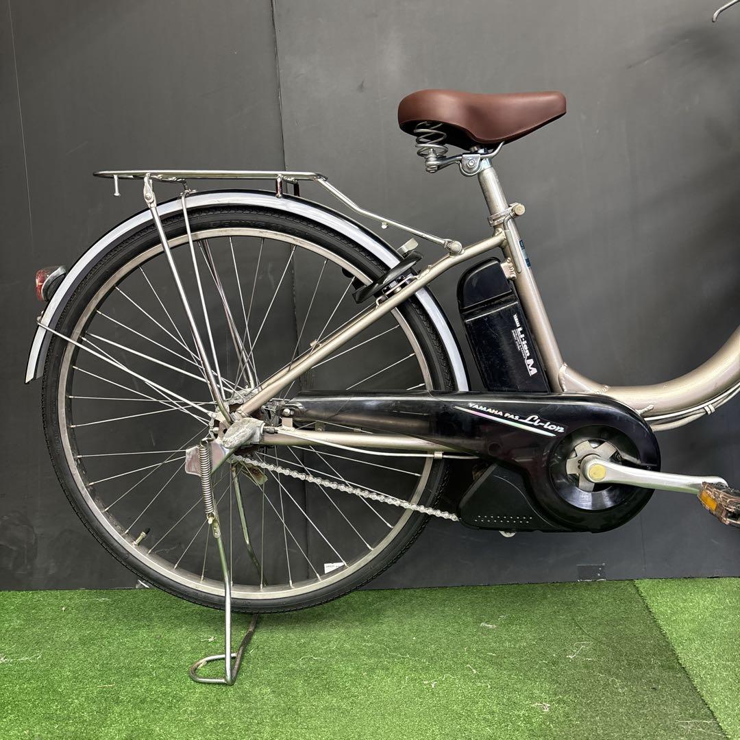 電動自転車 YAMAHA PAS Li-ion ゴールド　15★