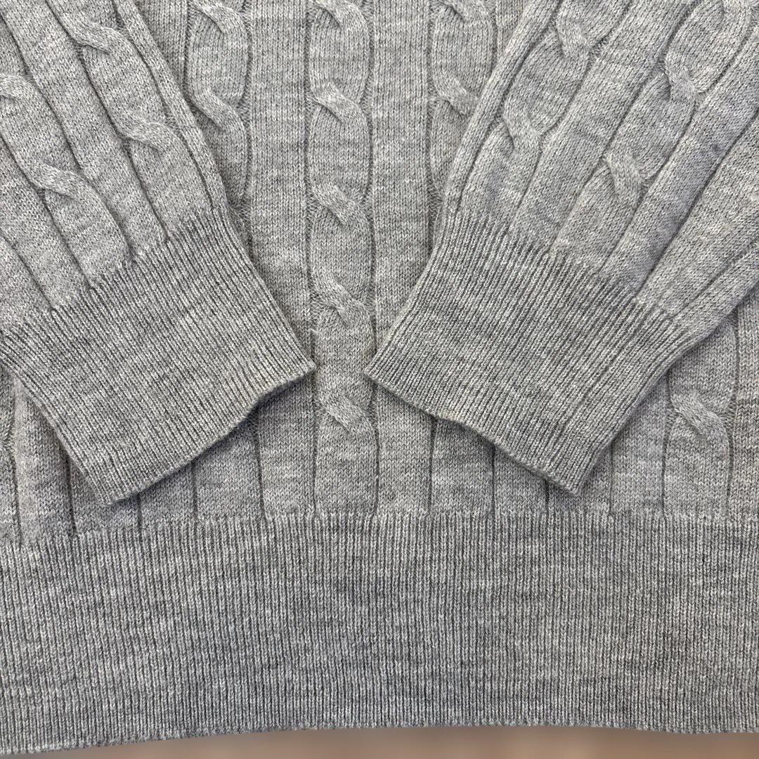 UNIQLO グレーニットS & マリクレールスポール新品チェック柄スラックスM