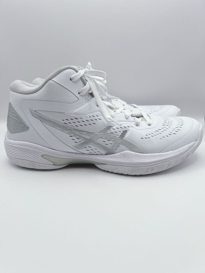 【極美品】asics ゲルフープV15 narrowホワイト 26.0㎝