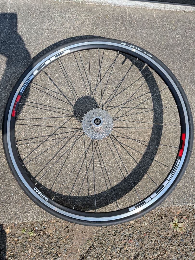超美品シマノR500ホイール前後とタイヤ700✕25Cセット　手渡し限定
