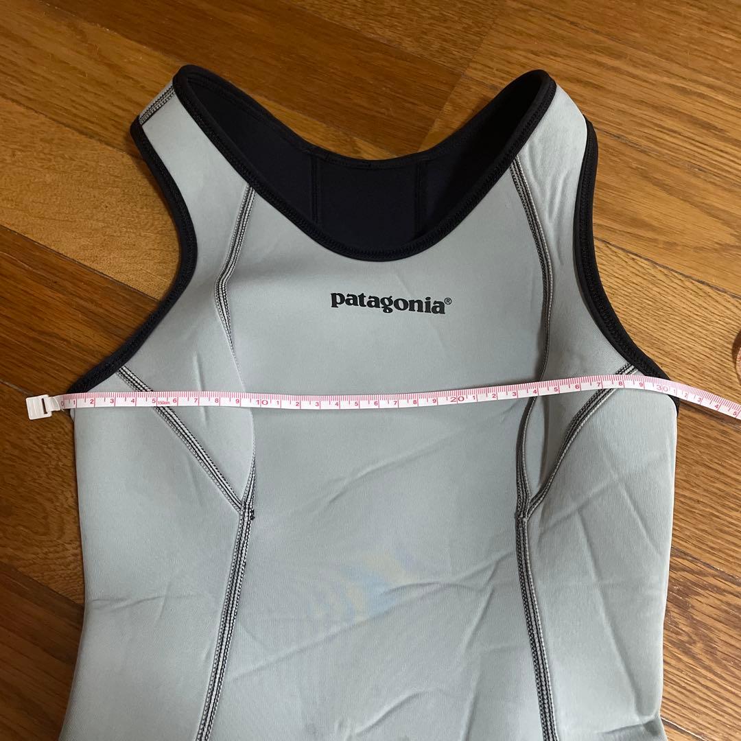 patagonia ショートジョンウェットスーツ　　　ブラックリバーシブルグレー