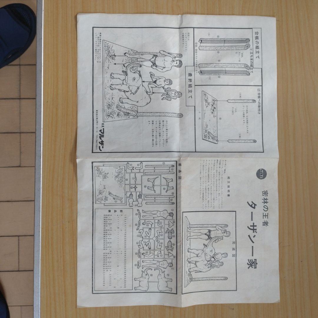 立春セール。マルサン　ターザン一家　プラモデル