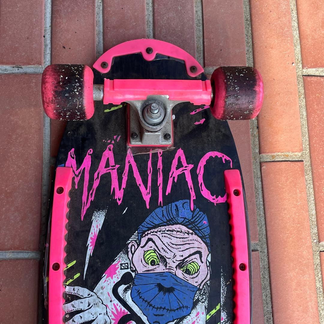 【希少】80年代『maniac』スケートボード スケボー old ビンテージ