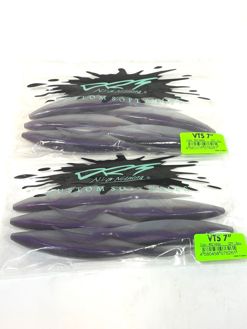 DRT VTS 7\" ディーアールティー　ブイテールシャッド 7 未使用 8点